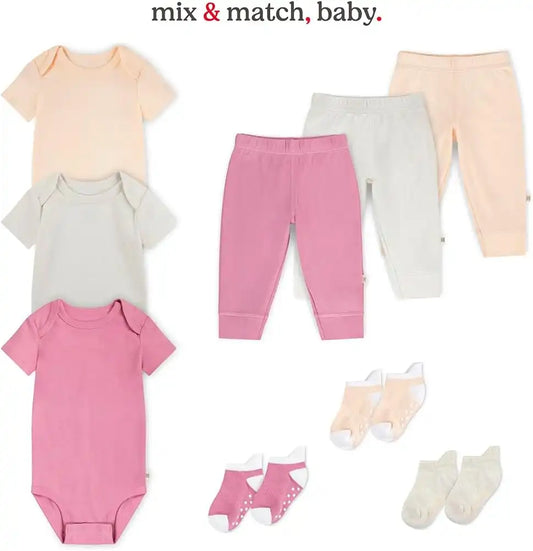 HUGGIES Baby Multi-pack Lightweight Ankle Gripper Socks
