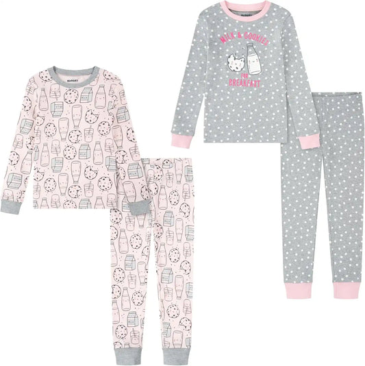 HUGGIES Baby Long Sleeve Pajama 4-piece Set
