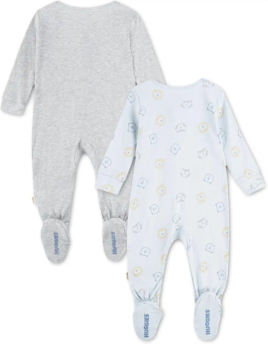 HUGGIES Baby 2-pack Footed Coverall
