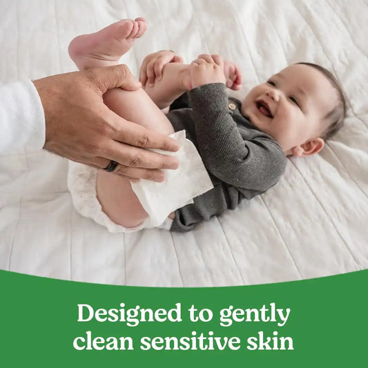 Huggies Natural Care Sensitive Baby Wipes, Unscented, 1 Refill, 184 Wipes