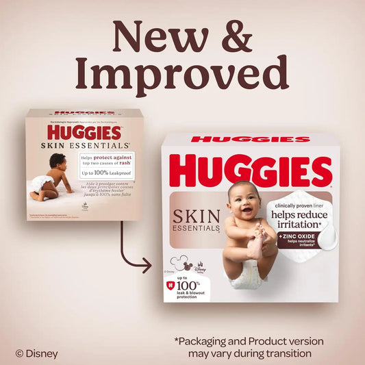 Huggies Skin Essentials Diapers Size 5, 17 Count