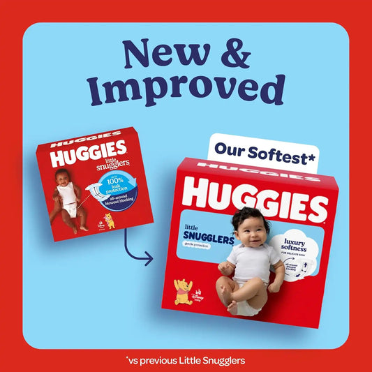 Huggies Little Snugglers Diapers Size 2, 84 Count