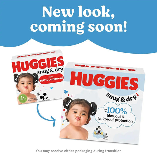 Huggies Size 5 Diapers, Snug & Dry Baby Diapers, Size 5 (27+ lbs), 68 Count