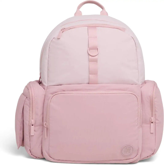 HUGGIES Unisex-adult Day Pack Diaper Backpack, Bridal Rose/Two Tone, One Size
