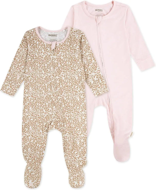 HUGGIES Baby 2-pack Footed Coverall