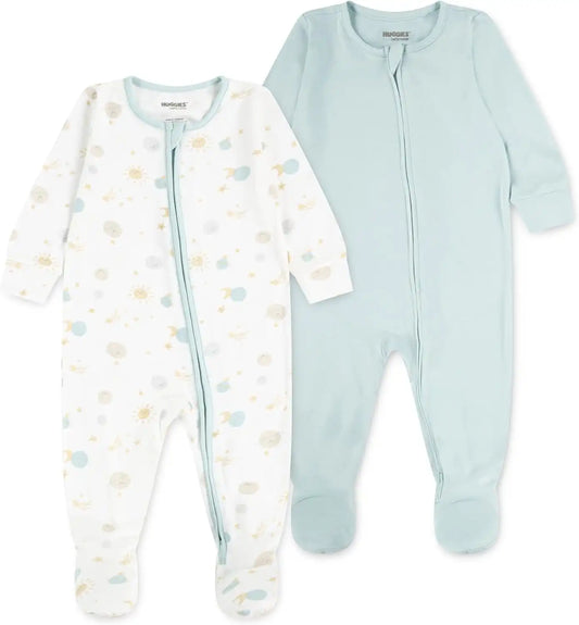 HUGGIES Baby 2-pack Footed Coverall