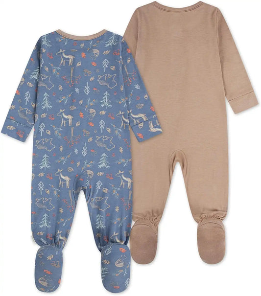 HUGGIES Baby 2-pack Footed Coverall
