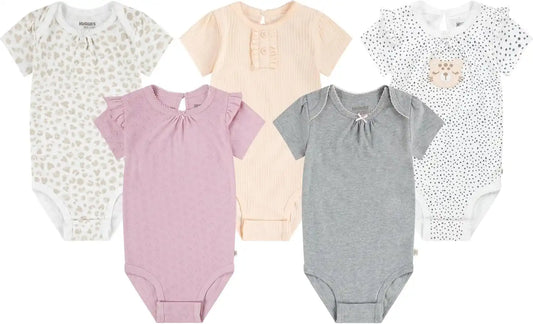 HUGGIES Baby 5-pack Elevated Bodysuit