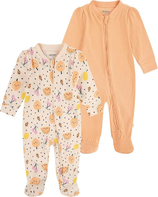HUGGIES Baby 2-pack Footed Coverall
