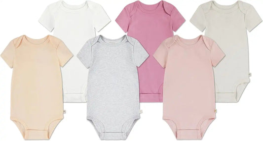 HUGGIES unisex-baby 6-pack Basic Bodysuit