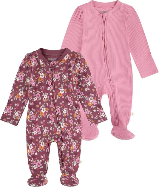 HUGGIES Baby 2-pack Footed Coverall