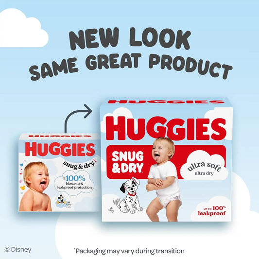 Huggies Snug & Dry Diapers Size 7, 18 Count