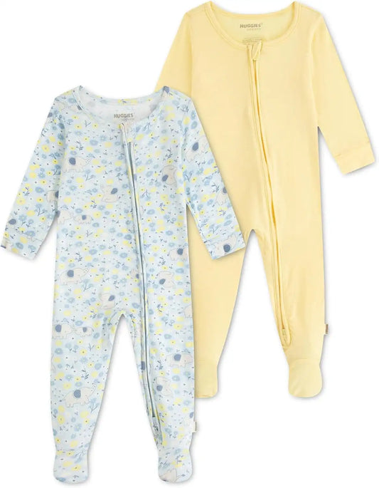 HUGGIES Baby 2-pack Footed Coverall