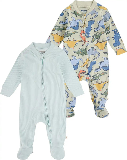 HUGGIES Baby 2-pack Footed Coverall