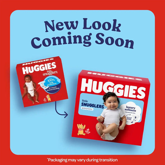 Huggies Size 4 Diapers, Little Snugglers Baby Diapers, Size 4 (22-37 lbs), 66 Count, Packaging May Vary
