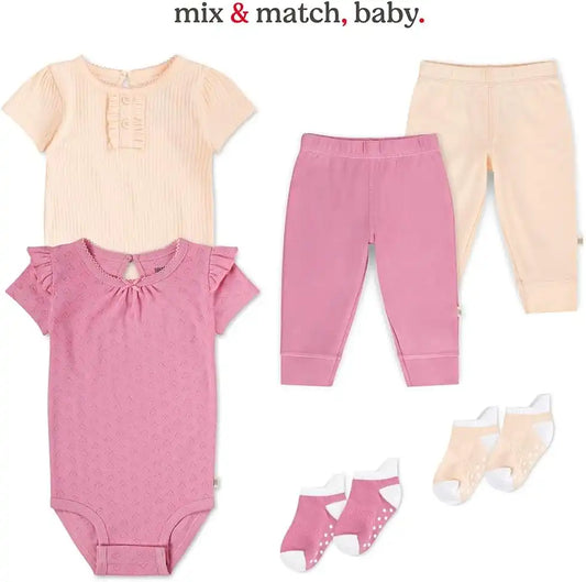 HUGGIES Baby 5-pack Elevated Bodysuit