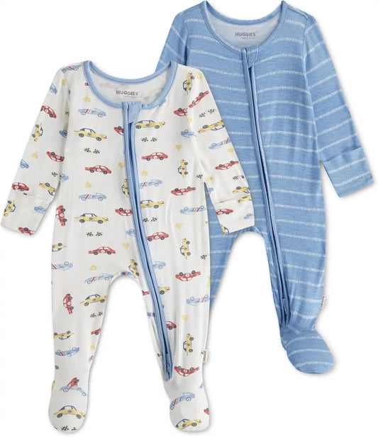 HUGGIES Baby 2-pack Footed Coverall