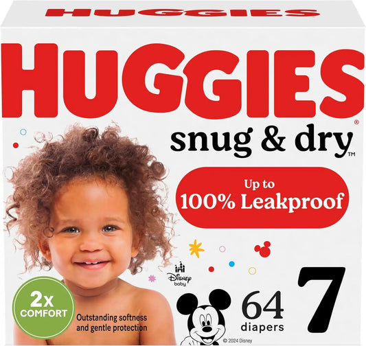 Huggies Size 3 Diapers, Snug & Dry Baby Diapers, Size 3 (16-28 lbs), 200 Count