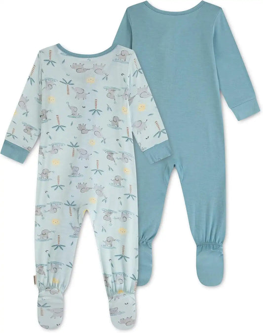 HUGGIES Baby 2-pack Footed Coverall