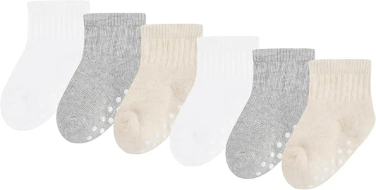 HUGGIES Baby Multi-pack Lightweight Ankle Gripper Socks