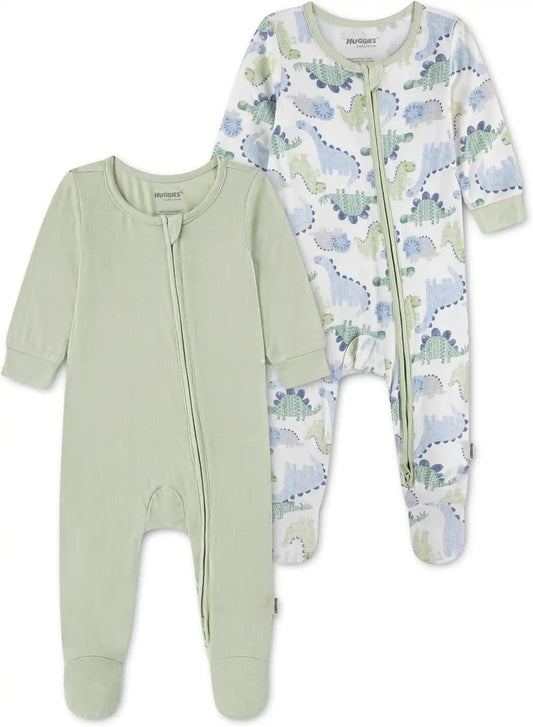 HUGGIES Baby 2-pack Footed Coverall