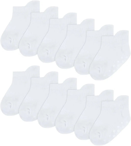 HUGGIES Baby Multi-pack Lightweight Ankle Gripper Socks