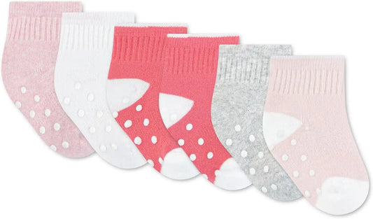 HUGGIES Baby Multi-pack Lightweight Ankle Gripper Socks